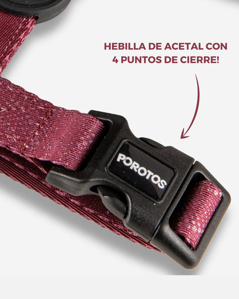 Pretal Doble Agarre VULKAN Borgoña